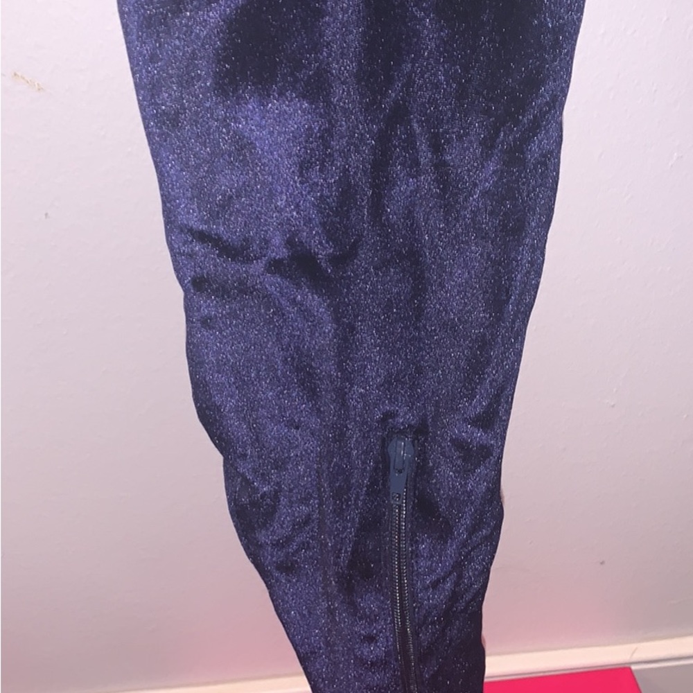 Botte long bleu marin